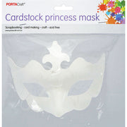 Paper Mache Eye Mask Princess 22x13cm
