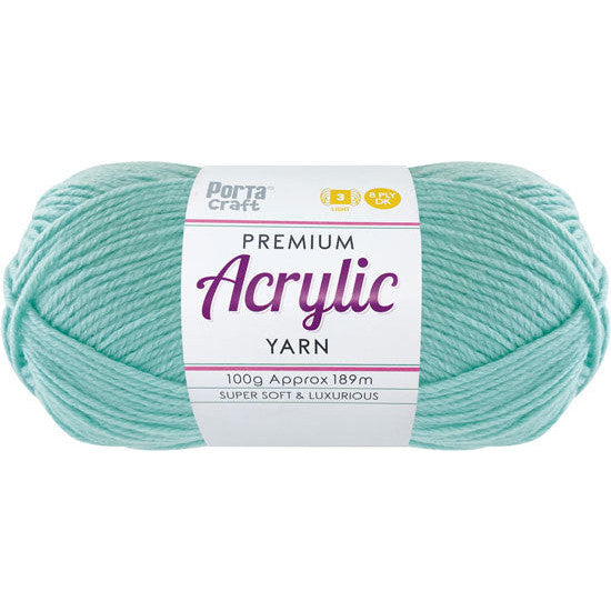Acrylic Yarn 100g 189m 8ply Mintox