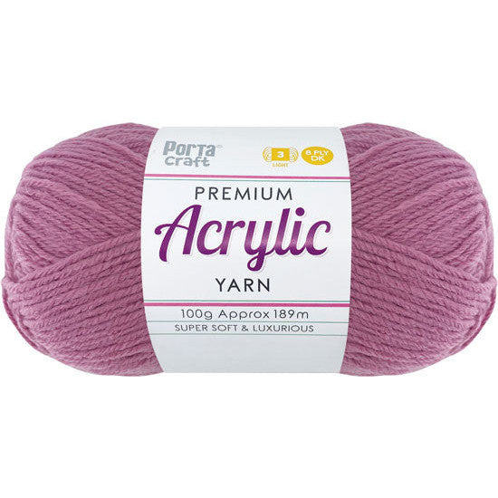 Acrylic Yarn 100g 189m 8ply Fuzzy Wuzzy