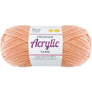 Acrylic Yarn 100g 189m 8ply Apricot