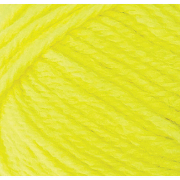 Porta Craft Acrylic Yarn 8ply DK Hi Viz Yellow