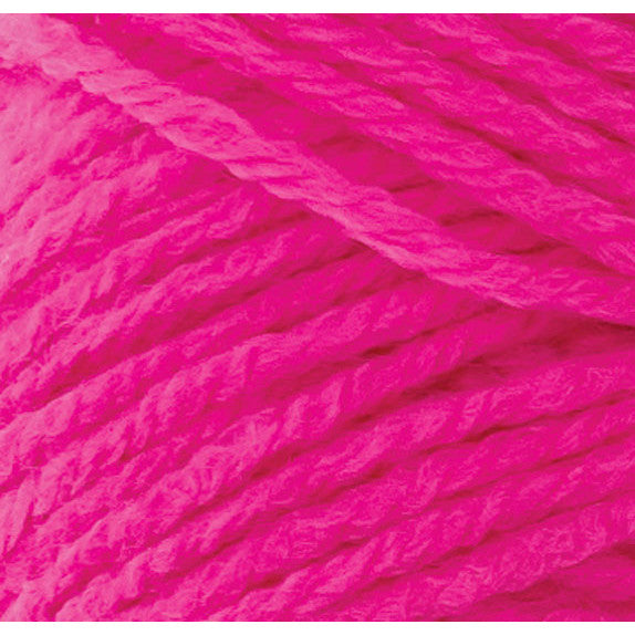 Porta Craft Acrylic Yarn 8ply DK Hi Viz Pink