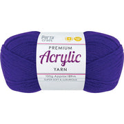 Acrylic Yarn 100g 189m 8ply Purple Surprise - Porta Craft | Craft Vault Australia