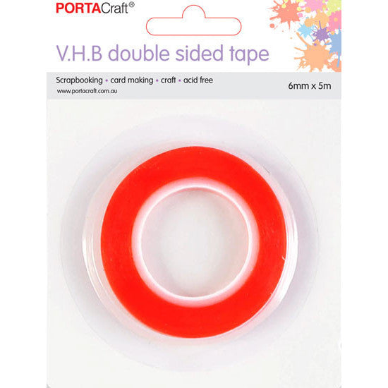Very High Bond Double Sided Tape - 6mm x 5m