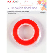 Porta Craft Very High Bond Double Sided Tape - 12mm x 5m