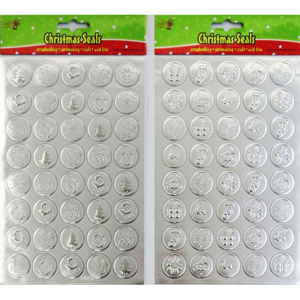 Porta Craft Christmas Gift & Envelope Seals 40pk
