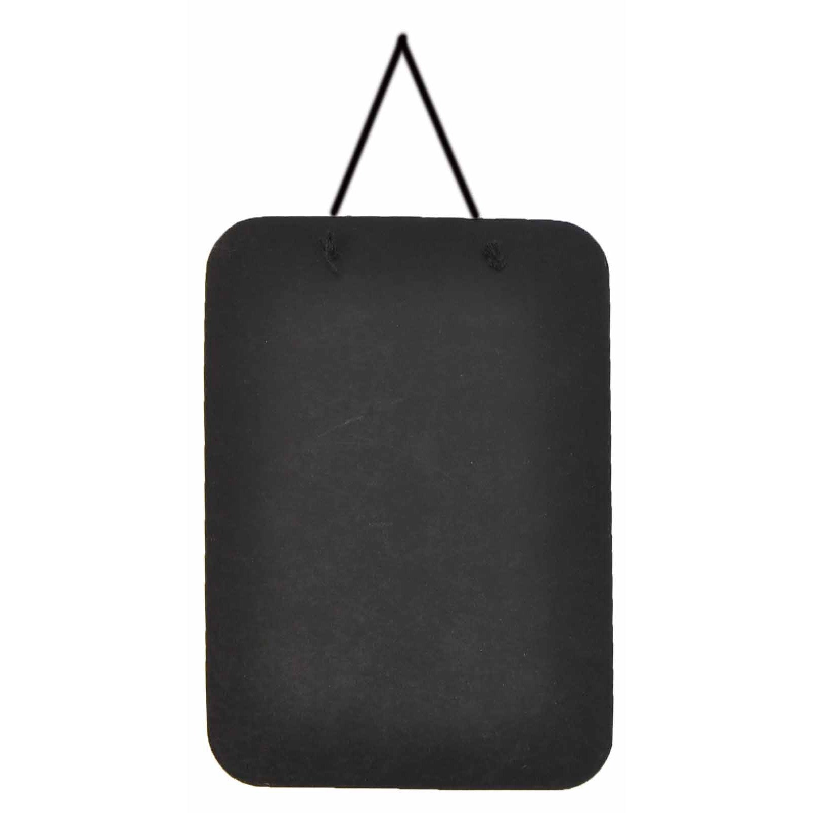 Wooden Hanging Rectangle Chalkboard 178x255mm