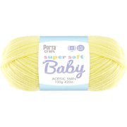 Super Soft Baby Acrylic Yarn 420m 4ply Lemon