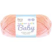 Super Soft Baby Acrylic Yarn 420m 4ply Apricot