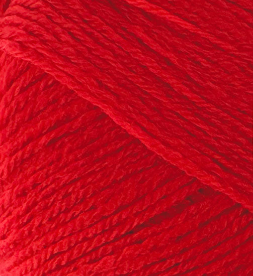 Super Soft Baby Acrylic Yarn 420m 4ply Fire Engine