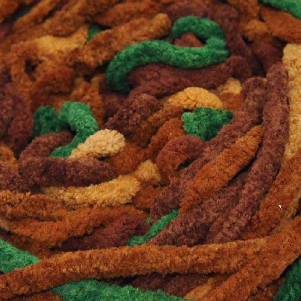 Chenille Blanket Yarn 100g 80m 12ply Earth - Porta Craft | Craft Vault Australia