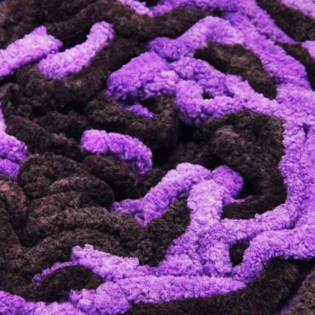 Chenille Blanket Yarn 100g 80m 12ply Purple Sleepy Sky - Porta Craft | Craft Vault Australia