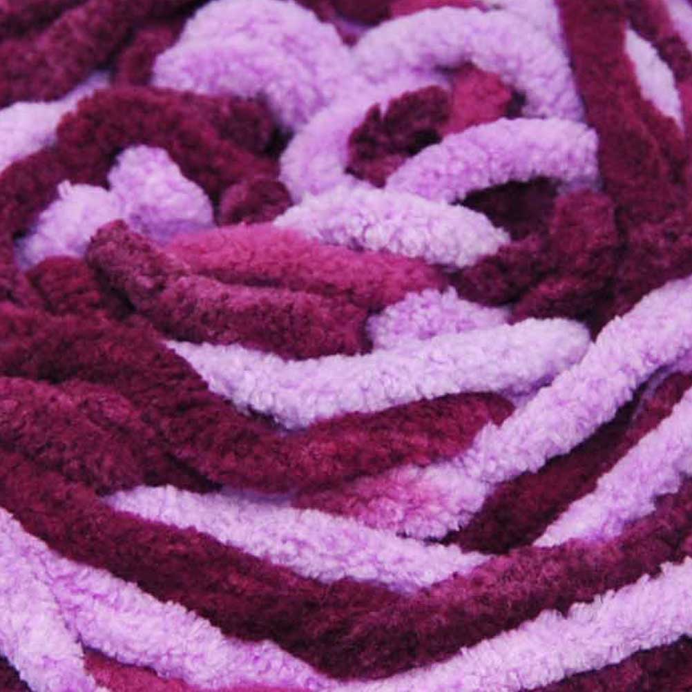 Chenille Blanket Yarn 100g 80m 12ply Purple Camo - Porta Craft | Craft Vault Australia