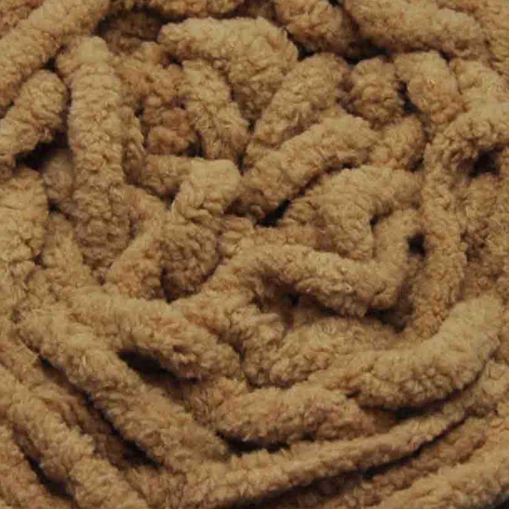 Chenille Blanket Yarn 100g 80m 12ply Latte