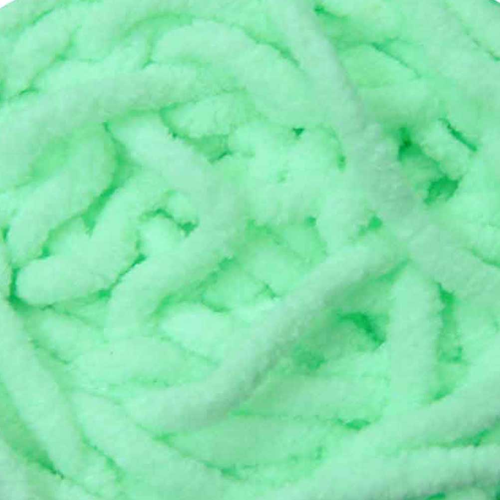 Chenille Blanket Yarn 100g 80m 12ply Mint