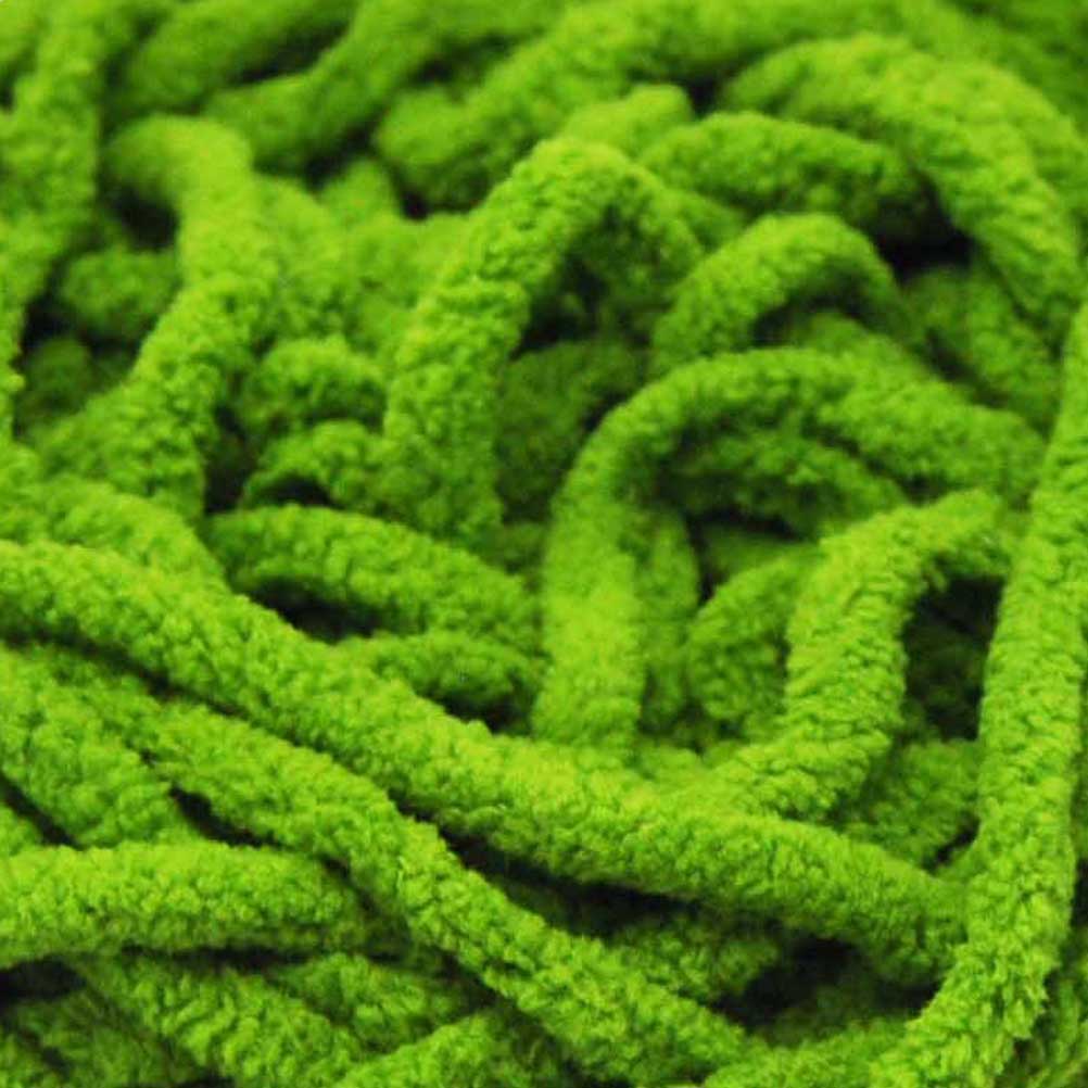 Chenille Blanket Yarn 100g 80m 12ply Shamrock