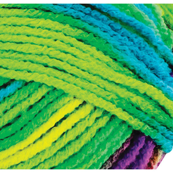 Rainbow Acrylic Yarn 100gm 189m 8ply Green