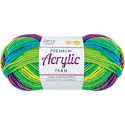 Rainbow Acrylic Yarn 100gm 189m 8ply Green