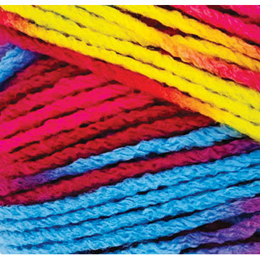 Rainbow Acrylic Yarn 100gm 189m 8ply Tutti Frutti