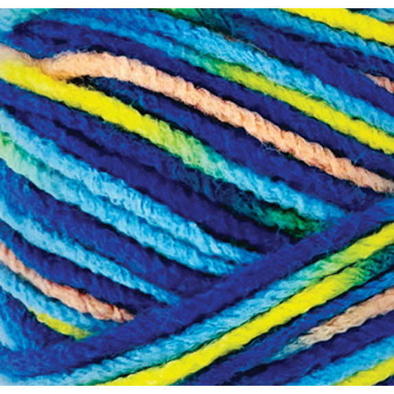 Rainbow Acrylic Yarn 100gm 189m 8ply Paddle Pops