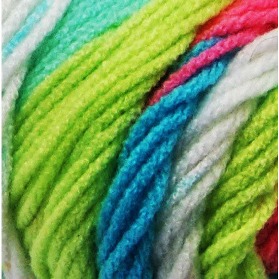 Stripes Acrylic Yarn 100g 188m 8ply Candy