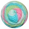 Stripes Acrylic Yarn 100g 188m 8ply Candy