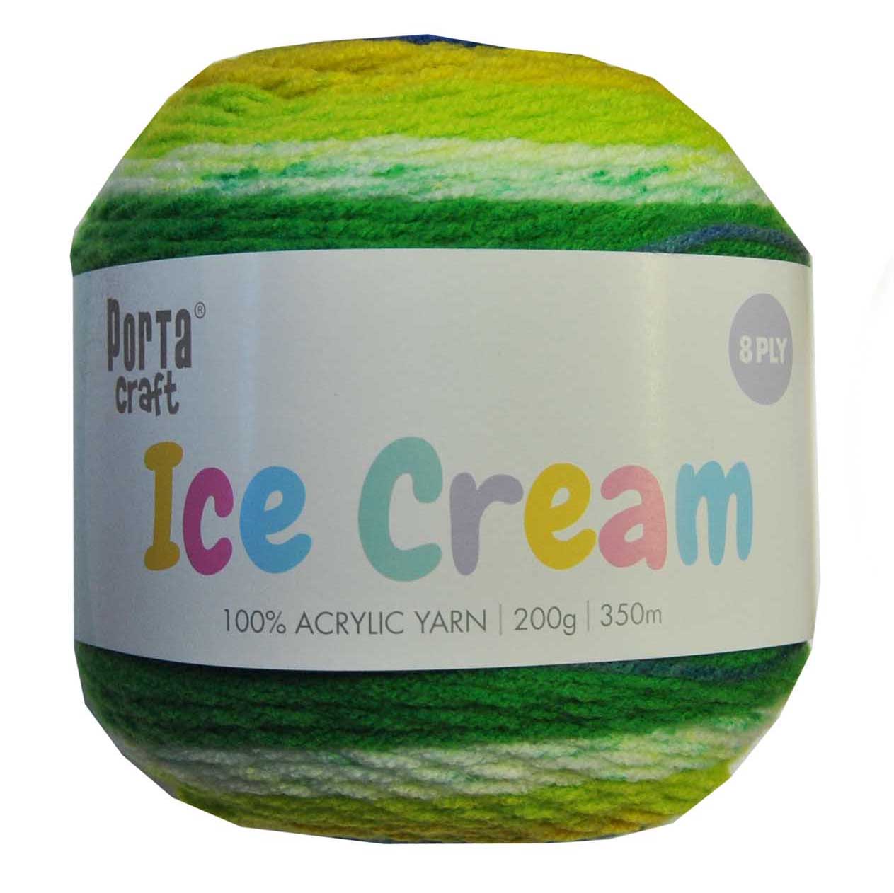 Ice Cream Yarn  200g 350m Seahorse