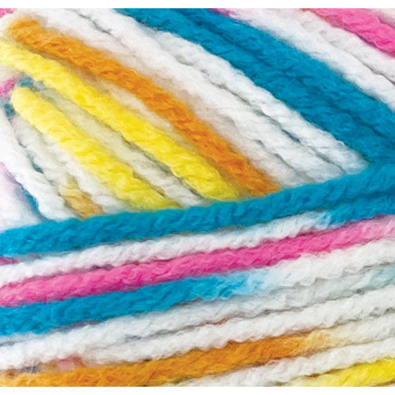 Acrylic Yarn 100g 189m 8ply Multi Circus