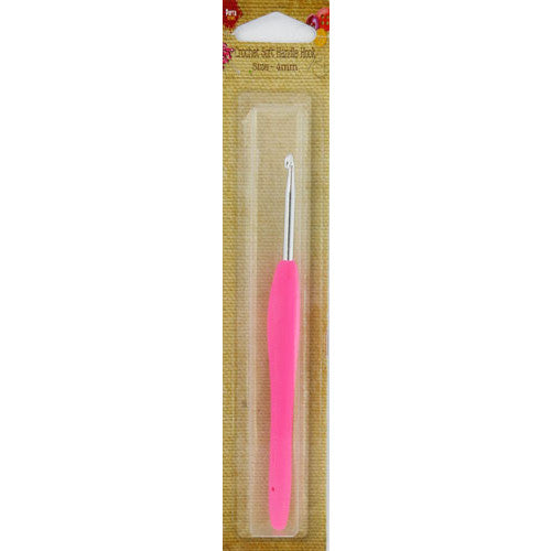 Porta Craft Soft Handle Crochet Hook 4.0mm 1pk