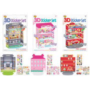 Sticker Kit 3D Scene 3 Assorted