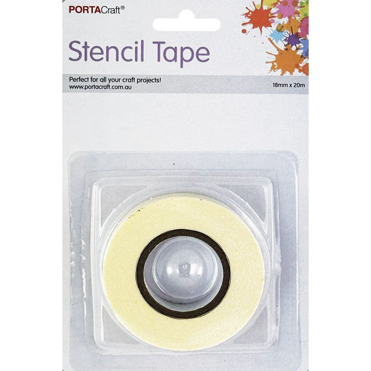 Porta Craft Stencil Tape 18mm x 20m