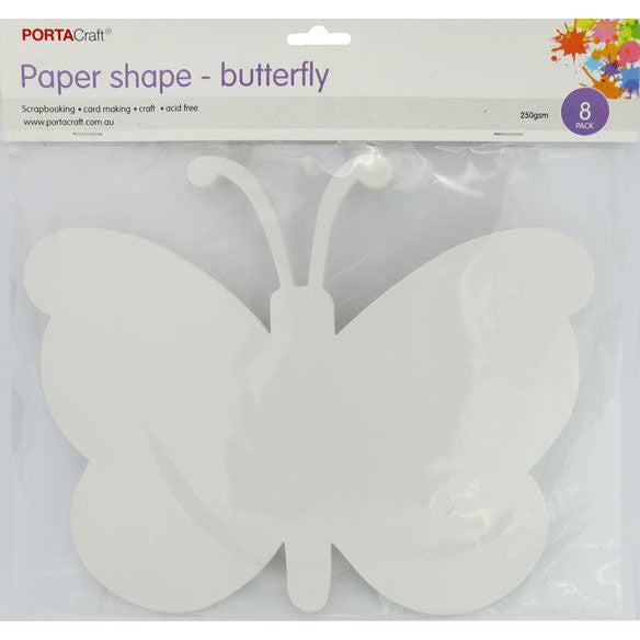 Cardstock Butterflies 8pk