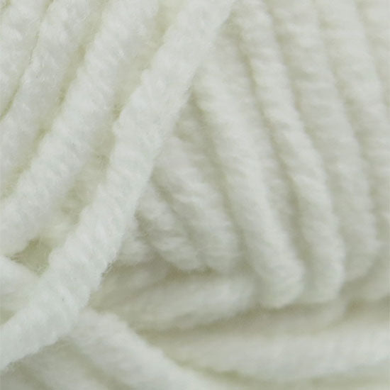 60% Cotton 40% Acrylic Yarn 8ply White