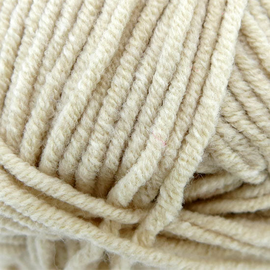 60% Cotton 40% Acrylic Yarn 8ply Ivory