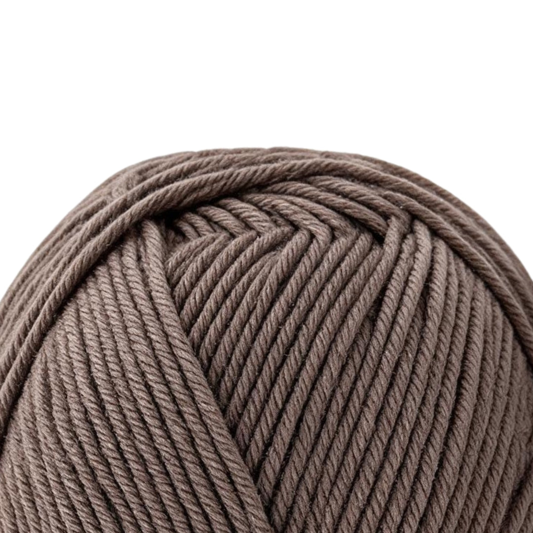 Luxe Cotton Blend Yarn 100g 220m 8ply Teddy Bear