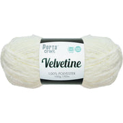 Velvetine Yarn 100g 150m White