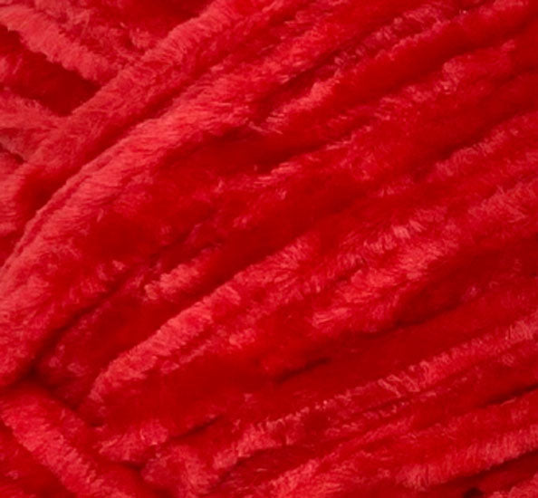 Velvetine Yarn 100g 150m Red