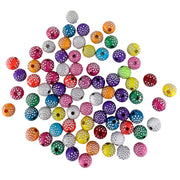 Beads Round Decorative Dot 8mm 20g