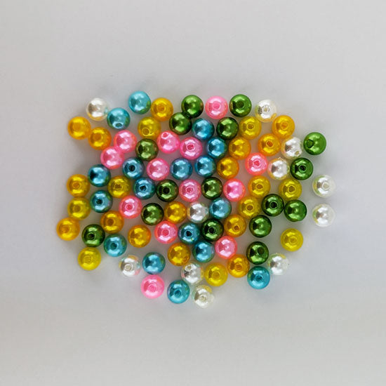 Beads Pearl 20gm Multicolour