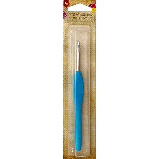 Porta Craft Soft Handle Crochet Hook 4.5mm 1pk