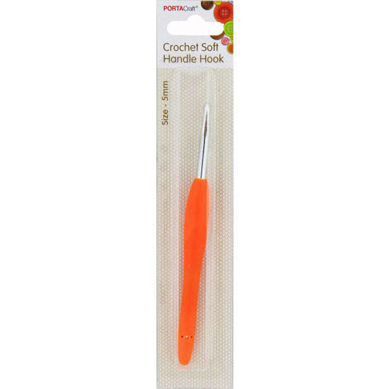 Porta Craft Soft Handle Crochet Hook 5.0mm 1pk