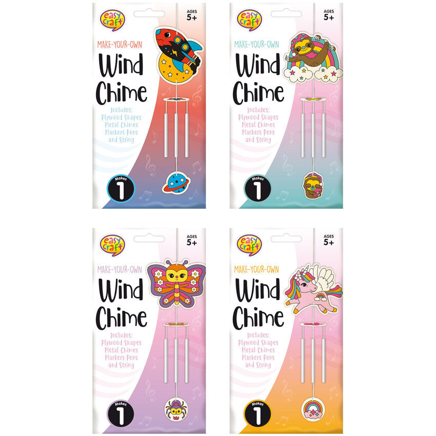 Windchime Craft Kit 4 Assorted
