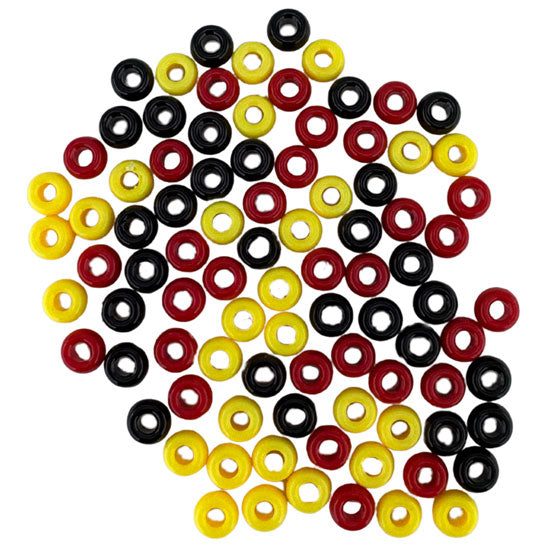 Pony Beads 10pk - Indigenous Colour Mix