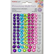 Porta Craft Craft Vault Rhinestones Asst Sizes 197pk - Mermaid Fantasy