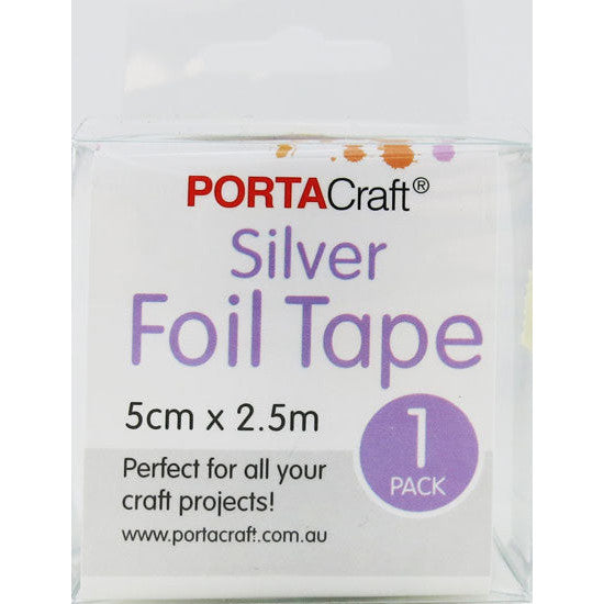 Foil Tape 50mm x 2.5m - Silver