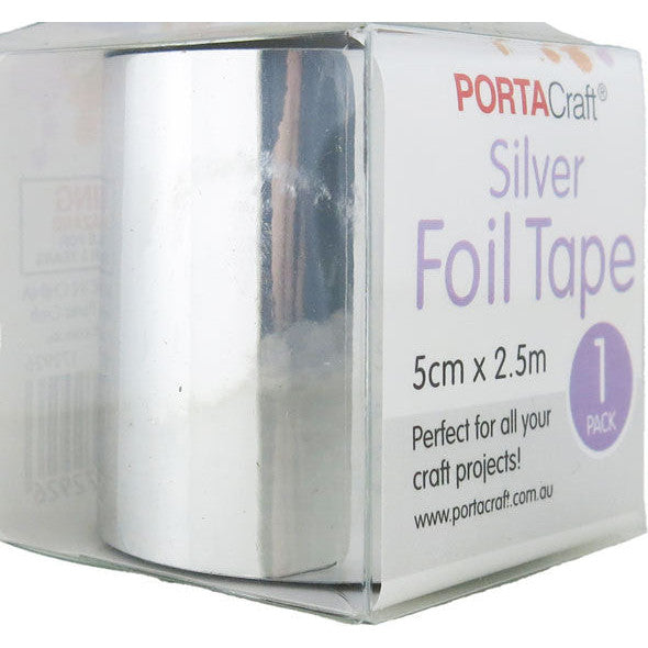 Foil Tape 50mm x 2.5m - Silver