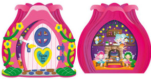 Fairy Door Foam Craft Kit - Pink