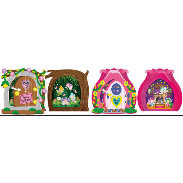 Fairy Door Foam Craft Kit 2pk