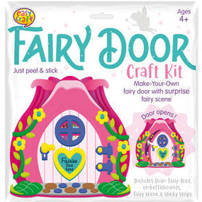 Fairy Door Foam Craft Kit - Pink