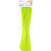 Craft Pipe Cleaners 6mm 50pc - Yellow